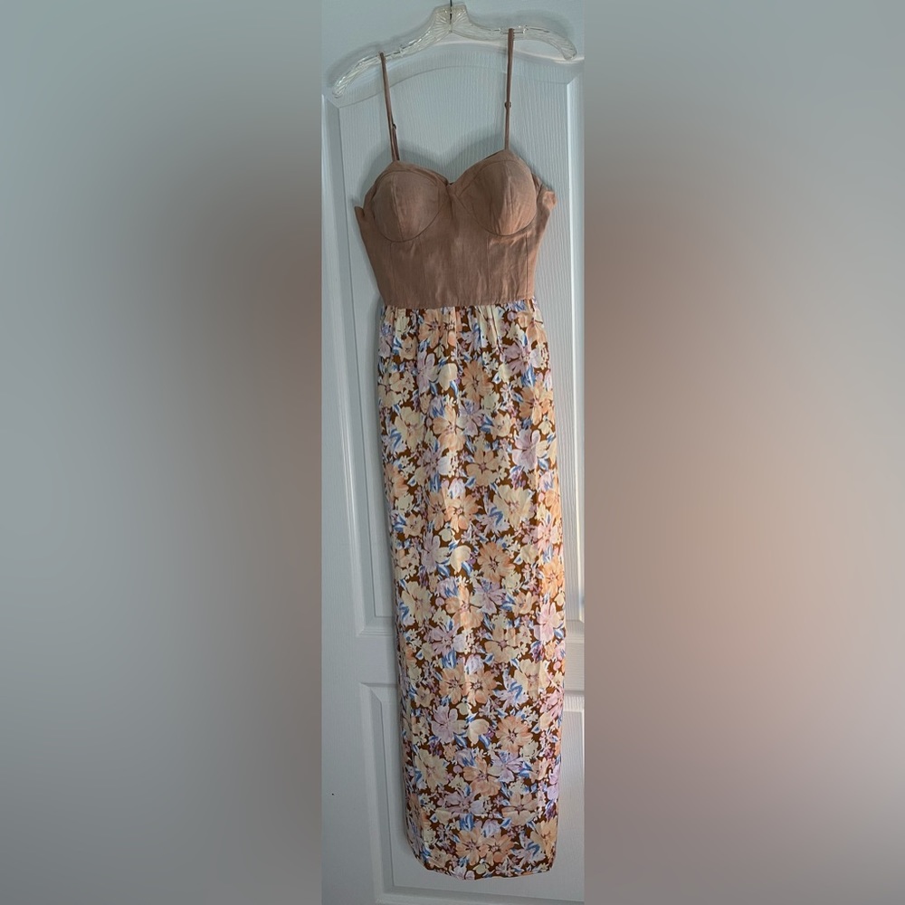 NWT Band of the Free Sundress Maxi Dress with Spaghetti Straps Womens Size Large